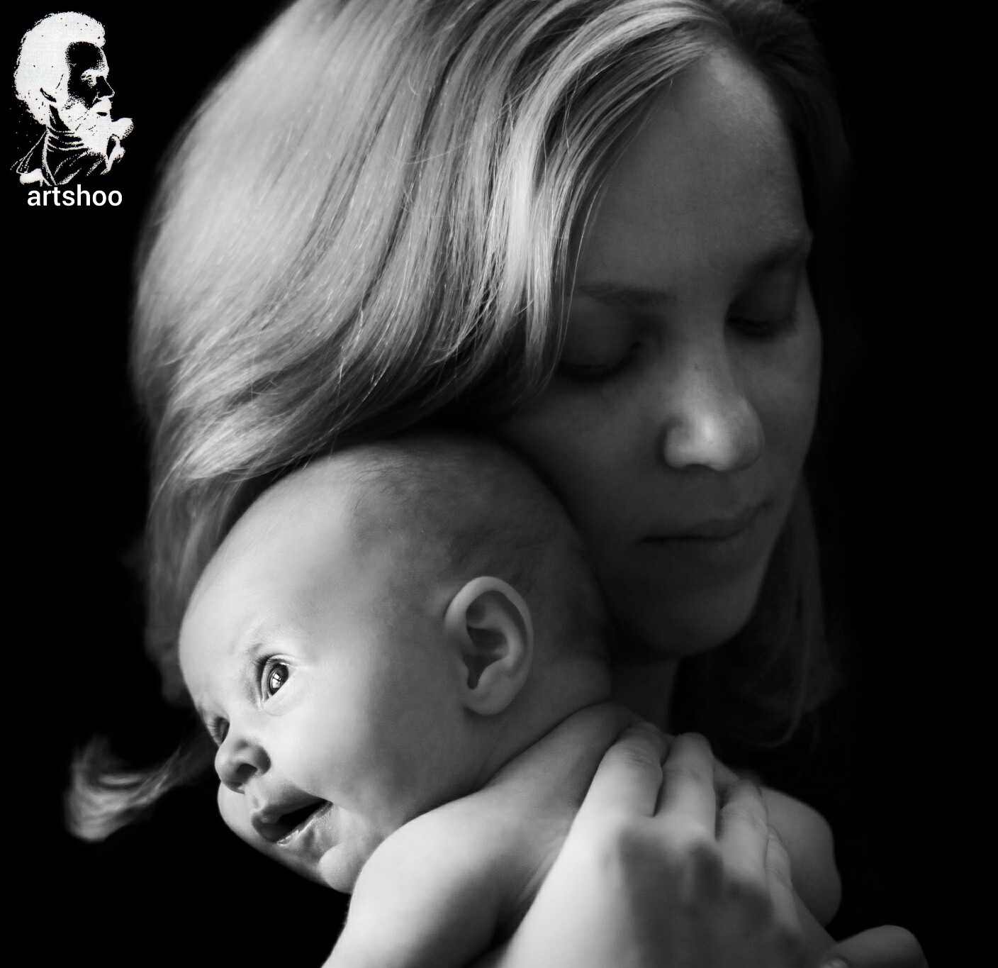 مدل کودک سیاه قلم